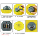 Mouse Fabric Moving Feather Interactive Pet Toy For Cat