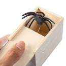 1PC Spider Funny Scare Wooden Hidden Box Prank