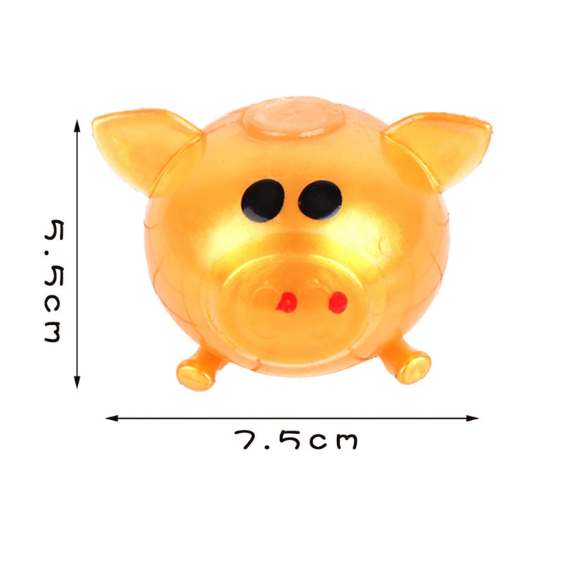 1pcs Sticky Jello Pig
