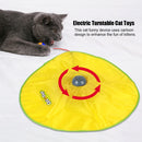 Mouse Fabric Moving Feather Interactive Pet Toy For Cat