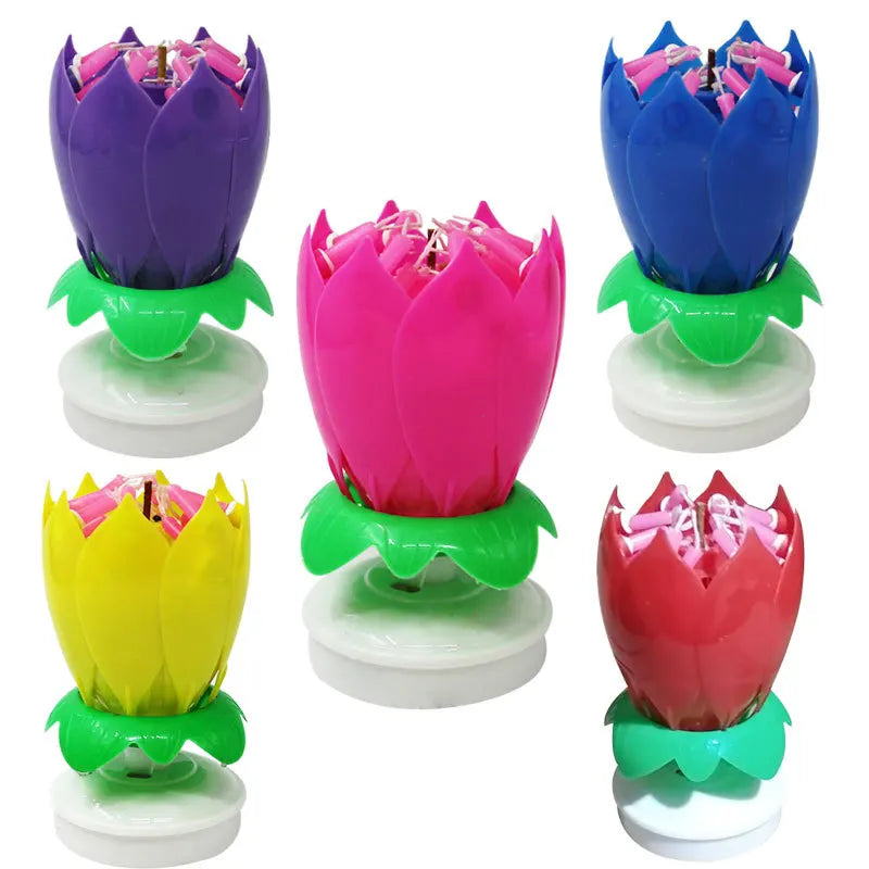 New Rotating Music Candle