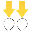 2pcs Creative Arrowhead Shape Headband