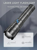 High Power White Laser Flashlight