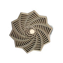 Fidget Star 3D Printed with Handles Fractal Fidget