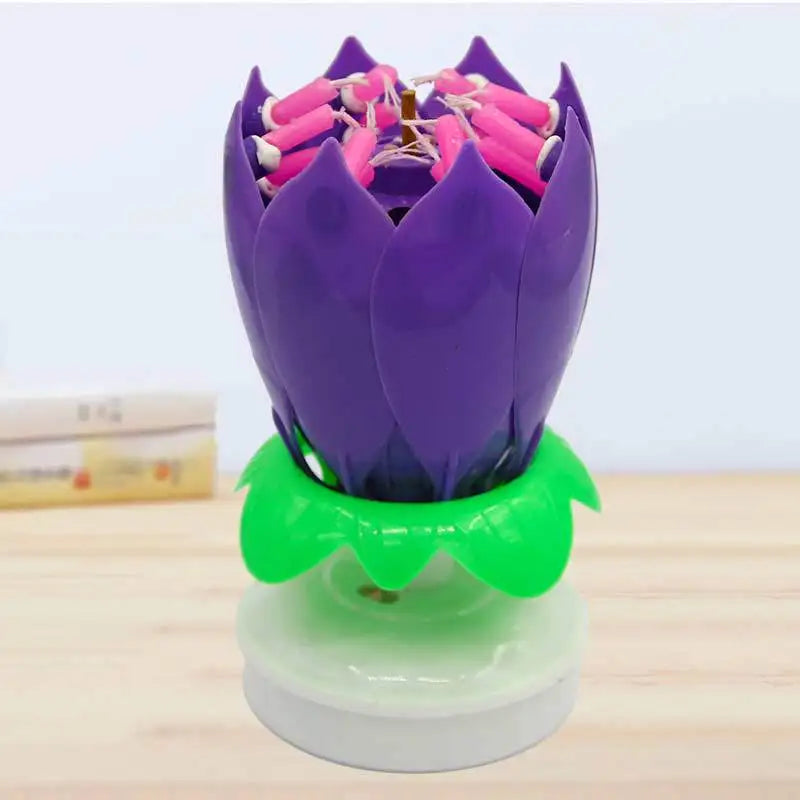 New Rotating Music Candle