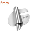 1/4/8pcs Stainless Steel Sewing Rolled Hemmer Foot 3mm-10mm