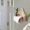 Creative Frog Riding Bicycle Toilet Paper Holder