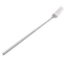Silver Stainless Telescopic Extendable Fork
