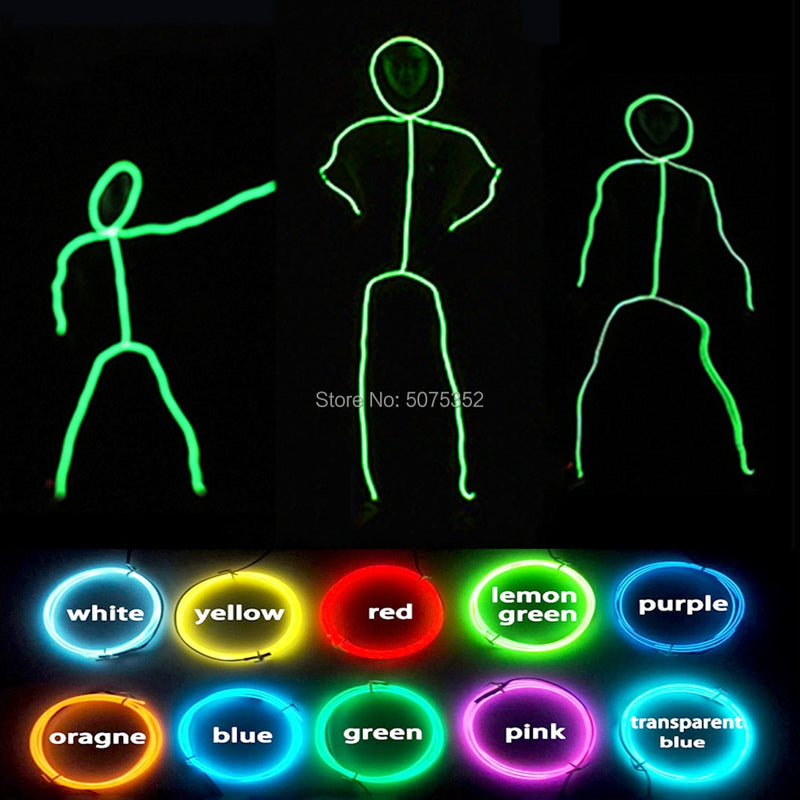 GZYUCHAO EL Cosplay Led Costume